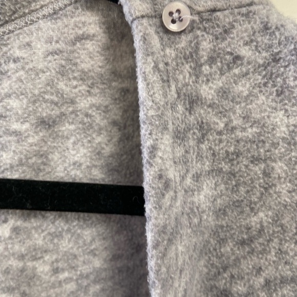 Cuddl duds sweater fleece wear with stretch grey ombre size Medium - Picture 8 of 11